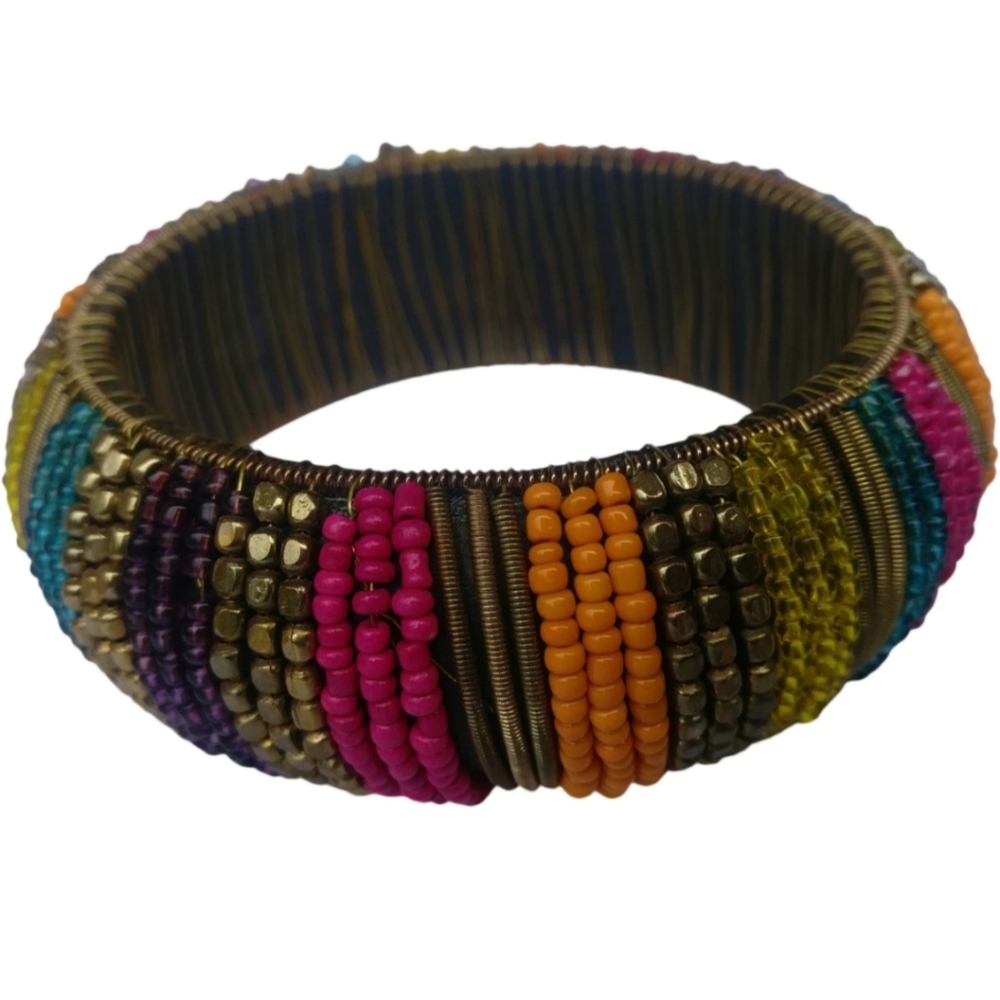 🇨🇦 Bohemian vintage statement bangle bracelet